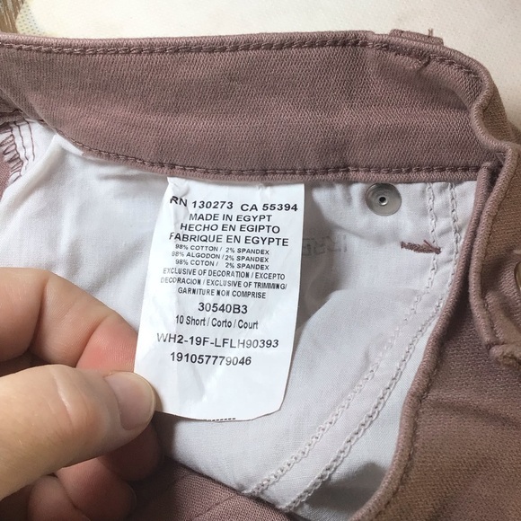 Lee Womens Mauve Relaxed Fit Straight Leg Jean Size 10S-Irregular - Picture 6 of 7